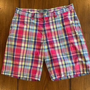 Men’s Ralph Lauren Polo plaid shorts